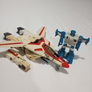 Lot Vtg Transformers G1 JETFIRE/ JUMPSTARTER Incomplete Bandai/Takara 1985